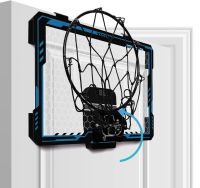 Баскетбольний набір Basketball Hoop HFD002A-09 підвісний щит із кільцем, електронним таблом і кріпленням, комплект для гри в баскетбол від 3-х років