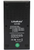 Зарядное устройство для аккумуляторов LiitoKala Lii-S2 универсальная зарядка c LCD дисплеем индикатором для батареек 18650 на 2 аккумулятора от USB