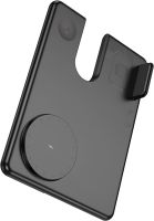 Бездротове зарядний пристрій Hoco Qi Geek Folding Black 3 в 1 магнітна зарядка магсейф для телефону і навушників IOS Android Type-C CQ1 Чорна