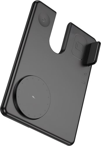 Бездротове зарядний пристрій Hoco Qi Geek Folding Black 3 в 1 магнітна зарядка магсейф для телефону і навушників IOS Android Type-C CQ1 Чорна