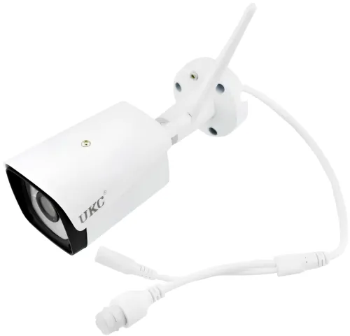 Комплект бездротового відеоспостереження відеореєстратор UKC DVR KIT 6678 WiFi набір на 8 вуличних камер з датчиком руху для зовнішнього спостереження