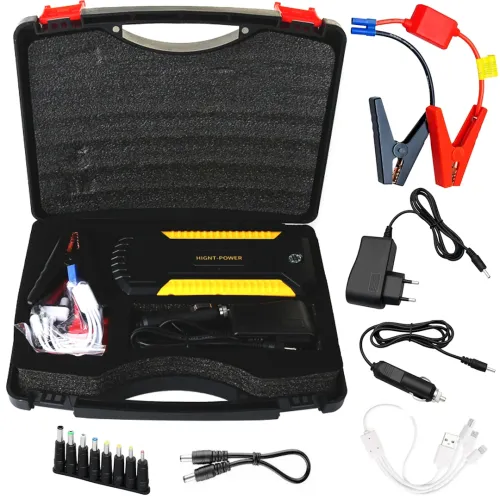 Автомобільний пускозарядний пристрій Jump Starter JS19D 12V 88000 мАг автомобільний стартер і Powerbank з дисплеєм для зарядки акумулятора авто