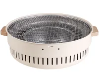 Бездымный круглый гриль с решеткой Stove NO.898 30 см для барбекю, Угольная складная круглая печь для жарки мяса, рыбы и овощей для кемпинга