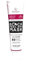 Черная маска для лица Dermacol Black Peel Off Mask в тюбике 120мл. против Угрей и Черных Точек