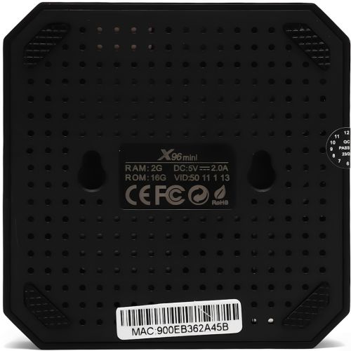 Смарт приставка Smart TV Box X96 Mini 4k 2GB / 16GB Цифрова смарт-приставка, ТВ медіаплеєр Android з вбудованим WiFi модулем і пультом для телевізора