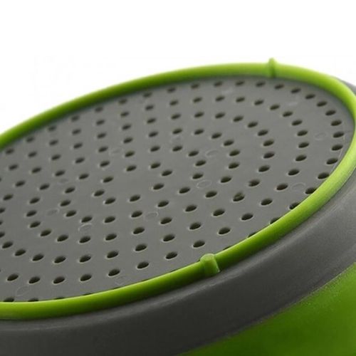 Складні силіконові кошики Kitchen Craft W-86 для овочів і фруктів, комплект з 2 штук, набір друшляків зі зливом для миття 24.5 см, 29 см
