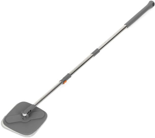Комплект швабра з відром для миття підлог Mop with bucket K10 телескопічна швабра з самовіджимом і двома насадками з мікрофібри для прибирання MAG-722