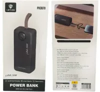 Портативний зарядний пристрій Power Bank Lenyes PX387D 30000mAh 22.5W з LED дисплеєм Зовнішній акумулятор повербанк USB TYPE-C для зарядки телефону