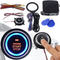 Кнопка запалювання старт стоп Smart Start System з іммобілайзером для авто з підсвічуванням, універсальна система запуску і зупинки двигуна автомобіля