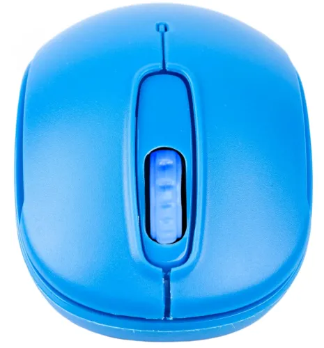 Беспроводная Bluetooth мышка ZornWee W110 Blue для компьютера и ноутбука, Игровая компьютерная блютуз мышь 2.4GHZ USB для ПК от батареек Синяя