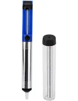 Електричний паяльник JCD 908S 80 Вт із LED-дисплеєм та регулюванням температури, паяльна станція з набором інструментів, олов’яним відсмоктувачем та жалом у чохлі