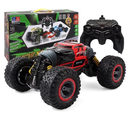 Машинка перевертиш на радіокеруванні Hyper Leopard King UD2169A Red Машинка-перевертиш Леопард Червона