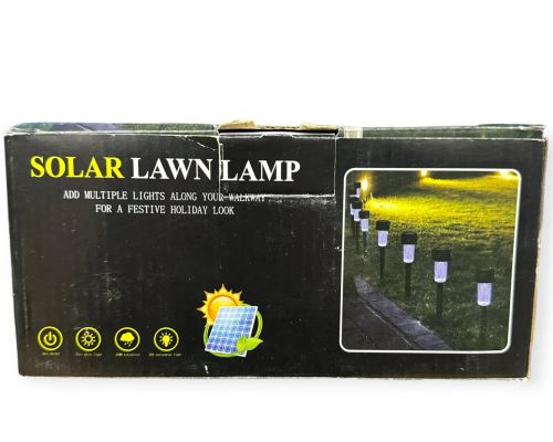 Вуличний ландшафтний світильник Solar Lawn Lamp SB - 1S на сонячній батареї 32 см, Садовий грунтовий ліхтар F-7226 - 1 для підсвічування доріжок і газонів