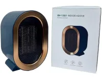 Настільний керамічний обігрівач тепловентилятор Indoor Heater XH-1201 1200W, підлоговий електричний тепловентилятор PTC 2 режими від мережі 220В