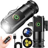 Ручний ліхтар зі склобоєм Bailong X-BAIL BL-450XC 5W акумуляторний світлодіодний міні LED ліхтарик з кріпленням, молотком і магнітом 800 лм Type-C