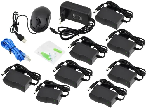 Комплект бездротового відеоспостереження відеореєстратор UKC DVR KIT 6678 WiFi набір на 8 вуличних камер з датчиком руху для зовнішнього спостереження