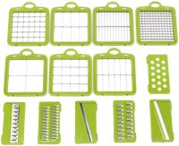 Многофункциональная овощерезка Veggie slicer MA-8 22 в 1 кухонная терка измельчитель слайсер для нарезки овощей и фруктов с насадками и контейнером