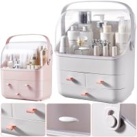 Органайзер для хранения косметики Cosmetic Storage Box 3 LD-304  настольная косметическая полочка с выдвижными ящиками и ручкой для украшений LD288