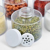 Акриловый набор для специй Spice Tower на 6 отсеков. Стеклянный набор, баночки для хранения специй на 6 емкостей, Спецовник Башня
