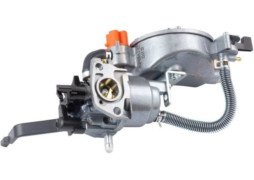 Газовий карбюратор для бензинового генератора Dual Fuel Carburetor 4-6 кВт з газовим редуктором і перемикачем на два види палива пропан-бутан