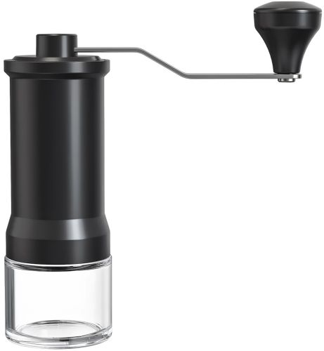 Ручна кавомолка Coffee Grinder KMDJ-D 5 регулювань помелу, механічний подрібнювач кавових зерен, млин із керамічними жорнами Lecot