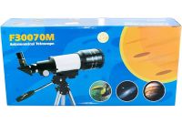 Астрономічний телескоп Astronomical Telescope AM f30070m монокуляр на тринозі з двома окулярами 150 х монокуляр зі штативом для спостережень F-70300M