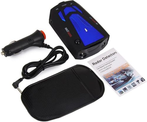 Автомобільний лазерний антирадар Radar Detectors T9-V7 детектор радіолокатора, радар виявник вимірювання швидкості з LED дисплеєм на 360° V7