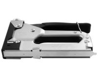 Ручний пружинний степлер MasterTool 41-0906 для скоб R53 4-14 мм будівельний ресорний інструмент із плавним регулюванням сили удару Gun Powerful