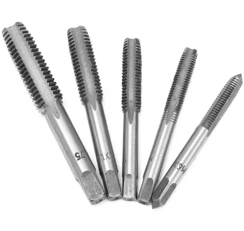 Набір мітчики і плашки Tap and Die Set M3-M12 20 штук комплект сталевих мітчиків і плашок для нарізування метричного різьблення в кейсі мічечок і лерка