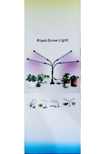 Світлодіодна гнучка фітолампи Grow Light 1 гілка для вирощування кімнатних рослин і розсади, світильник на 1 лампу повний спектр USB з таймером