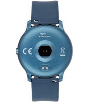 Наручний Смарт годинник Smart Watch Kw19 Blue 44mm C вимірюванням тиску і фітнес трекером розумні Bluetooth годинник з тонометром і пульсометром сині