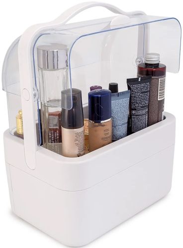 Органайзер для хранения косметики Cosmetic Storage Box 3 LD-304  настольная косметическая полочка с выдвижными ящиками и ручкой для украшений LD288