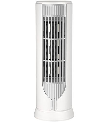 Електричний підлоговий обігрівач тепловентилятор Lasko FH-500 1200W 2 режими, Настільний електрообігріатель дуйка FH500 для будинку від мережі Білий