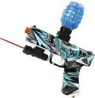 Игрушечный аккумуляторный пистолет Water Bomb Gun G-310 детский орбибольный пулемет с гидрогелевыми стреляющими шариками орбиз от аккумулятора G-717
