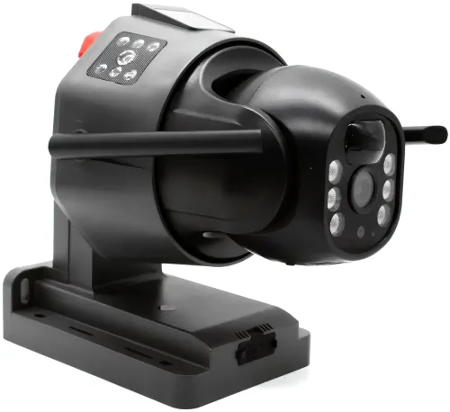 Вулична IP камера відеоспостереження Solar Camera TD35 4G Wifi поворотна відеокамера з трьома лінзами і віддаленим доступом від сонячної панелі TD35-4G