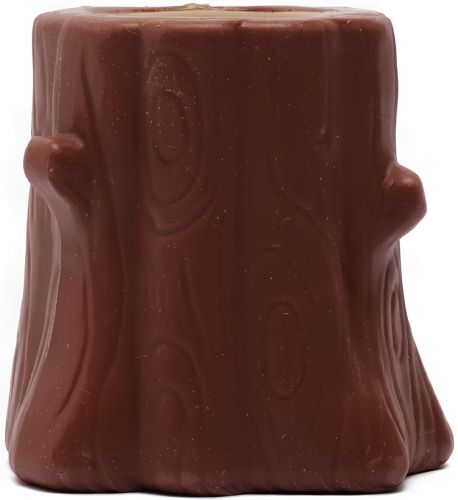 Силіконова іграшка антистрес білка в дуплі Nutty Squirrel Popper JG-88 6.5х6 см вистрибує Pop It Фуфлик в колоді для дітей T206 Коричневий 