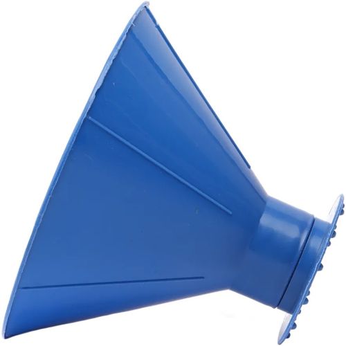 Автомобільний скребок лійка для снігу та льоду Glass Snow Loader 3 в 1 Конусна щітка очищувач, криголам для очищення лобового скла авто синя