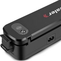 Вакуумный упаковщик пакетов New Vacuum Sealer LP-11 автоматический вакууматор, аппарат вакуумайзер для упаковки и хранения еды, продуктов Черный