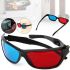 Універсальні 3D окуляри віртуальної реальності Digital Glasses анагліфні стерео окуляри в пластиковій оправі для 3д зображень, фільмів і відео