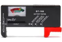 Тестер заряду акумуляторних батарей Voltronic BT - 168 універсальний портативний вимірювач елементів живлення, ємності акумуляторів і батареї Aneng 