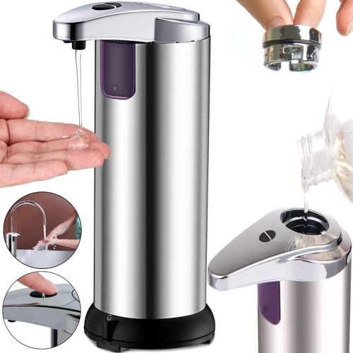 Автоматичний сенсорний дозатор Sensor Soap Dispenser B1168 для рідкого мила, безконтактна мильниця 250 мл диспенсер для антисептика на батарейках