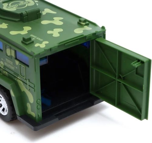 Дитяча скарбничка сейф Military car Safe Box YJ847 купюроприймач, банкомат, електронна Військова машинка для грошей з кодовим замком на батарейках
