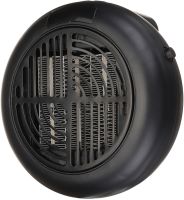 Портативний обігрівач Wonder Heater BD - 168 міні тепловентилятор в розетку з терморегулятором і таймером 900W дуйчик від Мережі з пультом Чорний