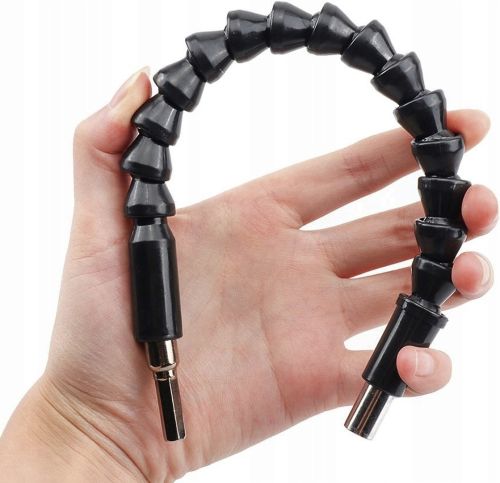 Гнучкий подовжувач з викруткою Snake Bit TOO SB-48 набір змінних біт з гнучкою насадкою для викрутки, шуруповерта і дрилі 30 см магнітний вал SB48