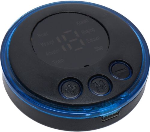 Імпульсний масажер міостимулятор метелик Pulse massage Stick електростимулятор для відновлення і тренування м'язів всього тіла на акумуляторі USB