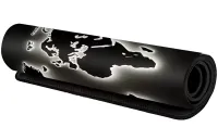 Игровой компьютерный коврик Светящаяся Карта Мира HP227 80x30 см для клавиатуры и мышки, Игровая поверхность для мыши