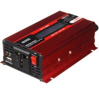 Автомобільний інвертор UKC AC/DC 12V-220V 500W KC-500D авто перетворювач напруги струму з LCD дисплеєм від прикурювача, акумулятора з екраном