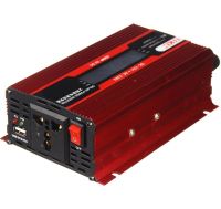 Автомобільний інвертор UKC AC/DC 12V-220V 600W CJ-LS600 авто перетворювач напруги струму з LCD дисплеєм від прикурювача, акумулятора з екраном