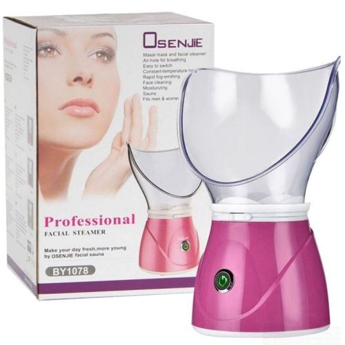 Парова сауна для обличчя Professional Facial Steamer BY-1078 з іонізатором і регулюванням пари, розпарювач для чищення шкіри, прилад для інгаляцій