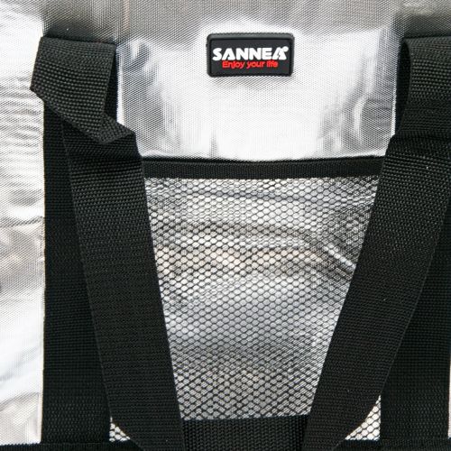 Туристична термосумка Sannen Cooler Bag MC-1059 на 25 л для продуктів і напоїв 37x20x34 см похідний переносний термобокс холодильник для пікніка